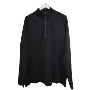 Lululemon Metal Vent Tech Half Zip In Black Size XL